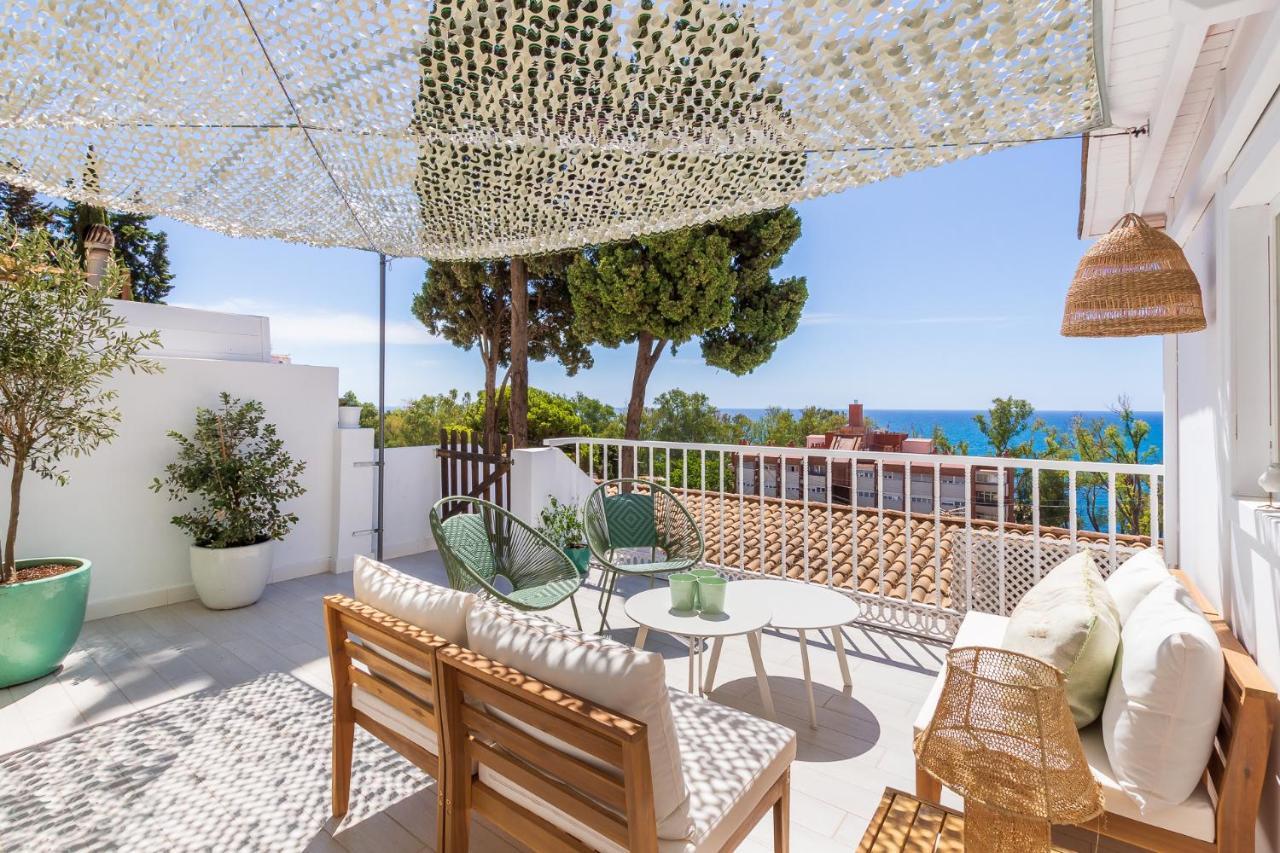 Casa De La Playa. Beach House With Magnificent Sea Málaga Dış mekan fotoğraf
