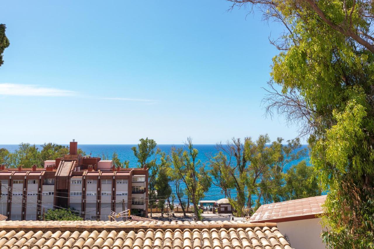 Casa De La Playa. Beach House With Magnificent Sea Málaga Dış mekan fotoğraf